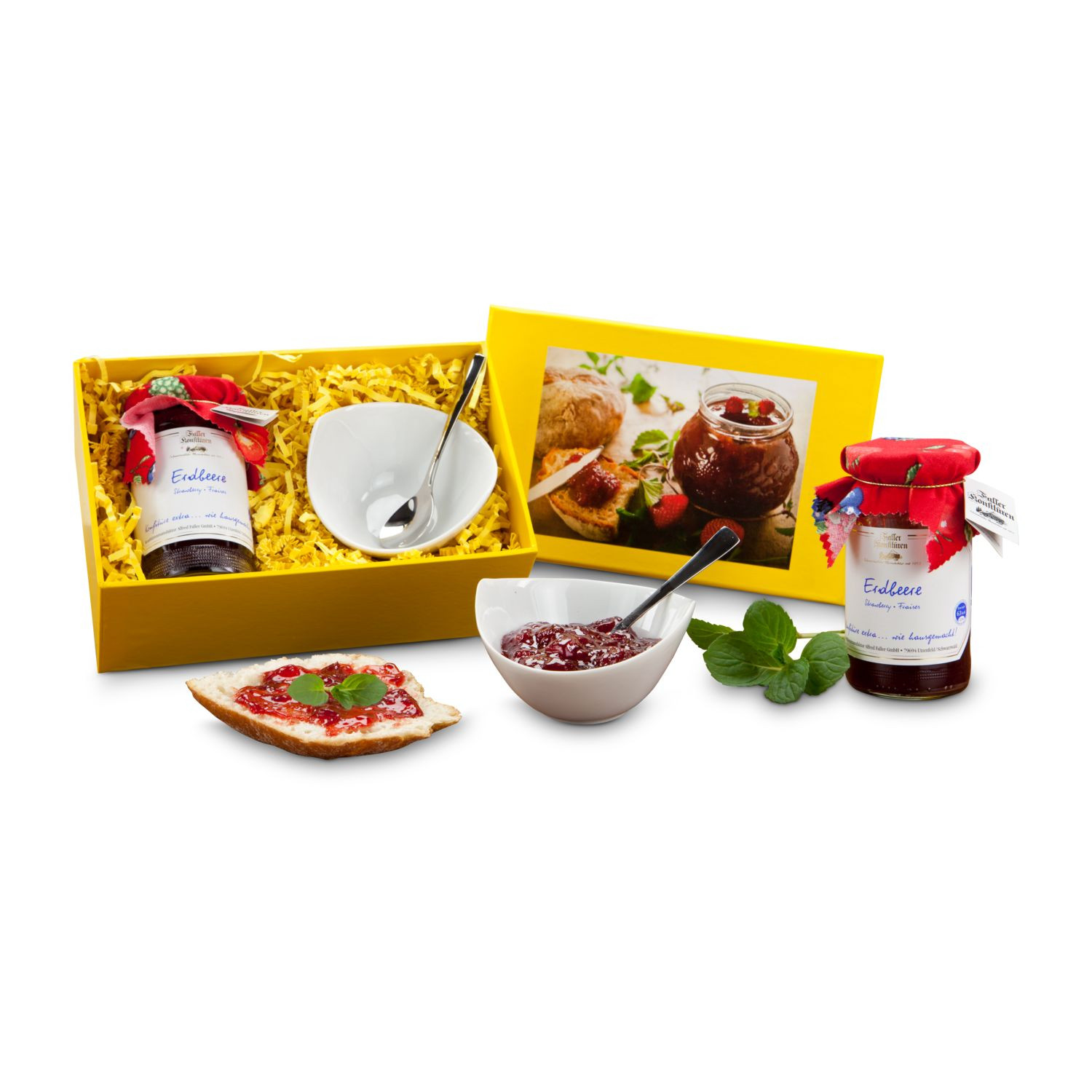 Geschenkset / Präsenteset: Frühstücks-Set