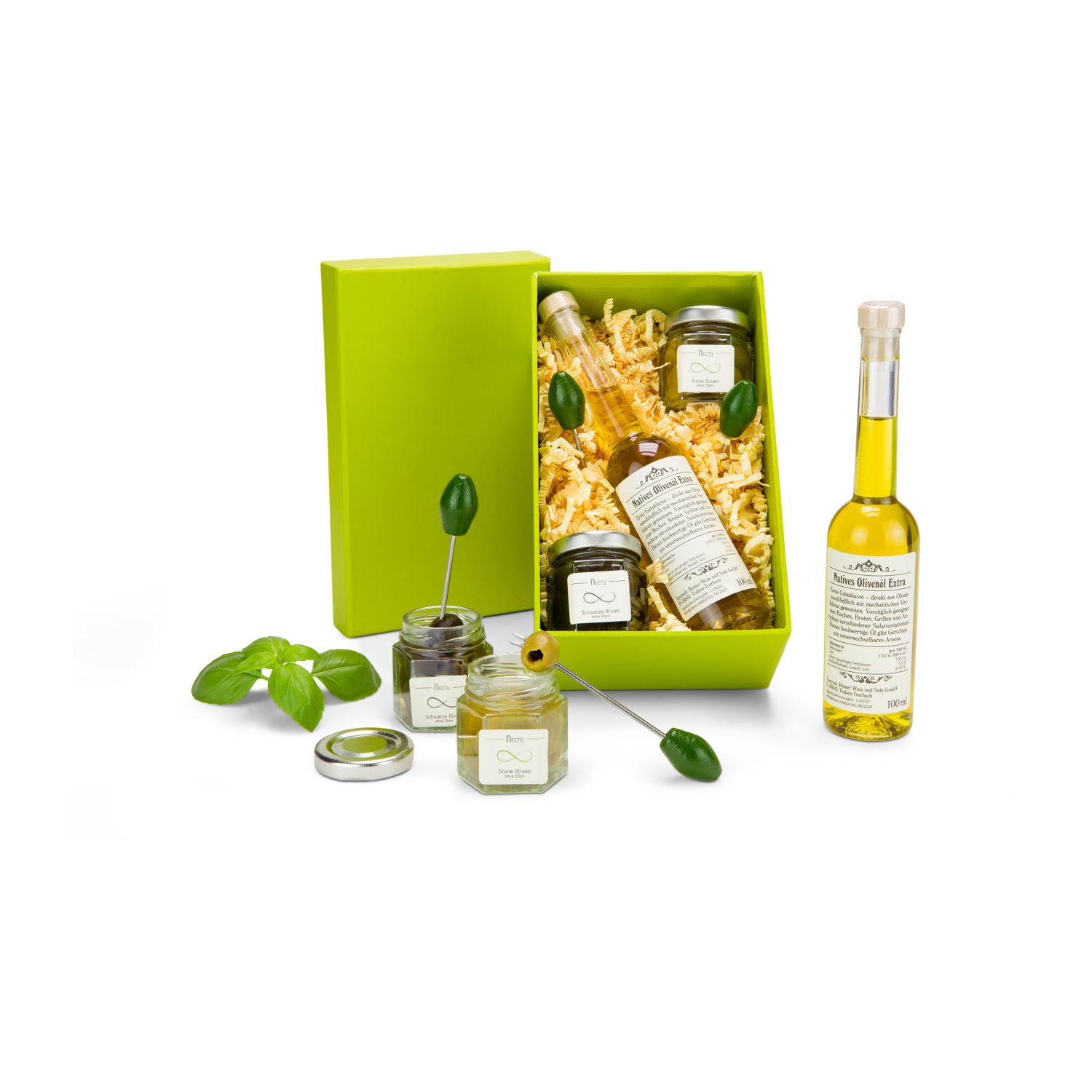 Geschenkset / Präsenteset: Oliven-Variation