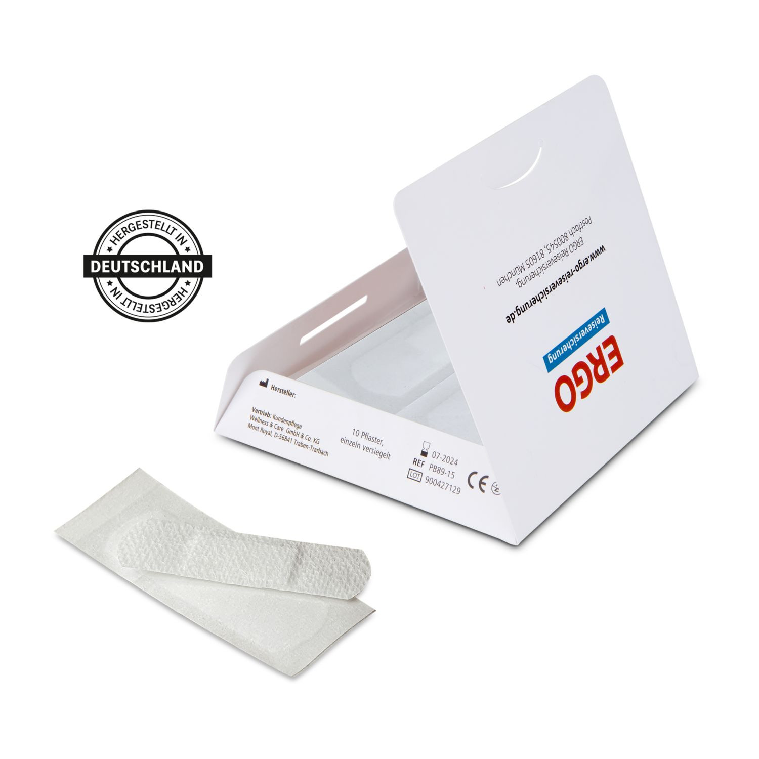 Pflastermäppchen Big - Markenpflaster SENSITIV, Made in Germany