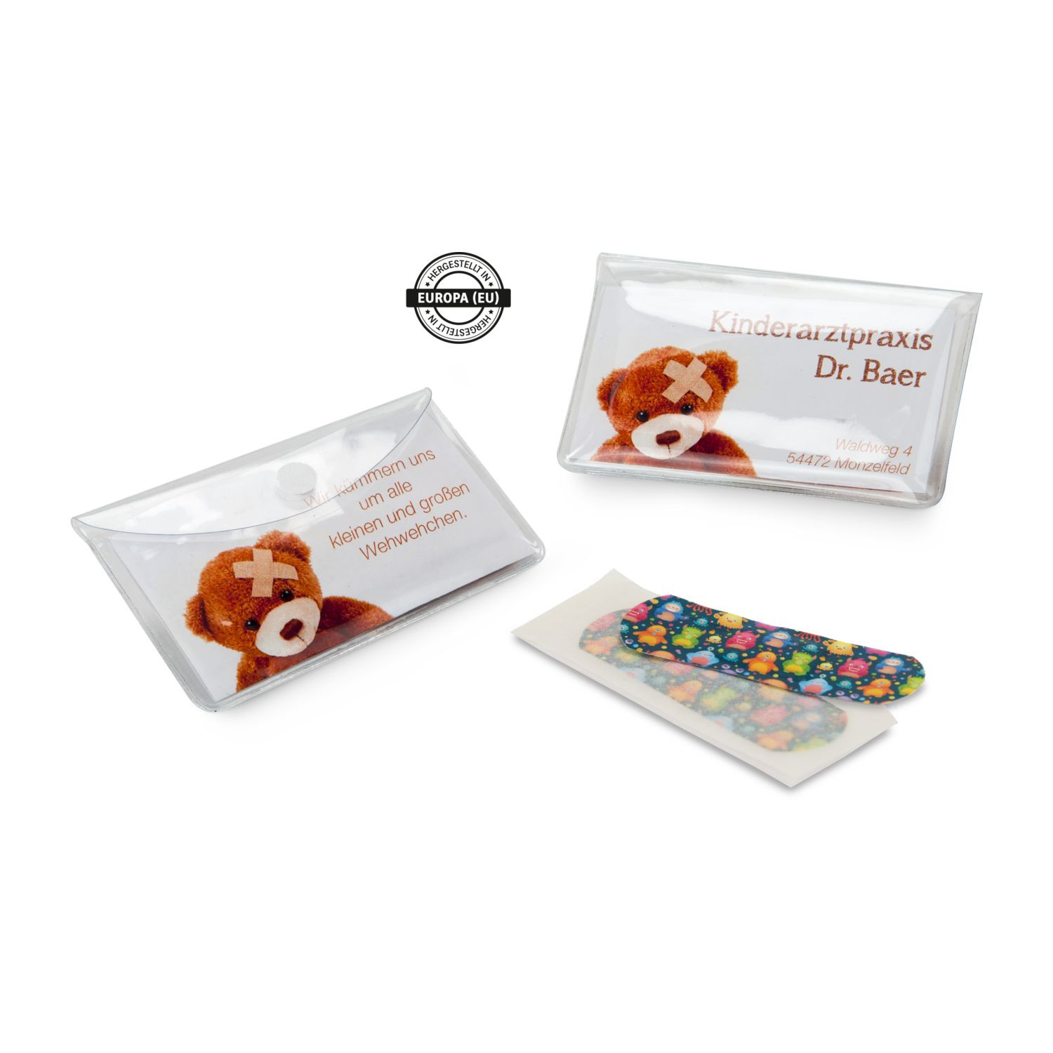 Pflastermäppchen PVC - Monster