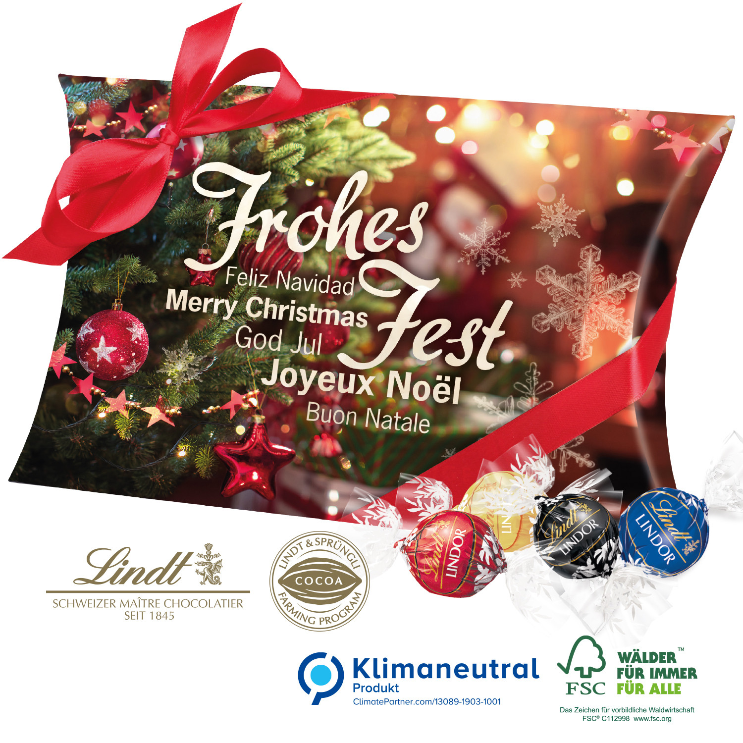 Lindt Exklusive Momente, Klimaneutral, FSC®