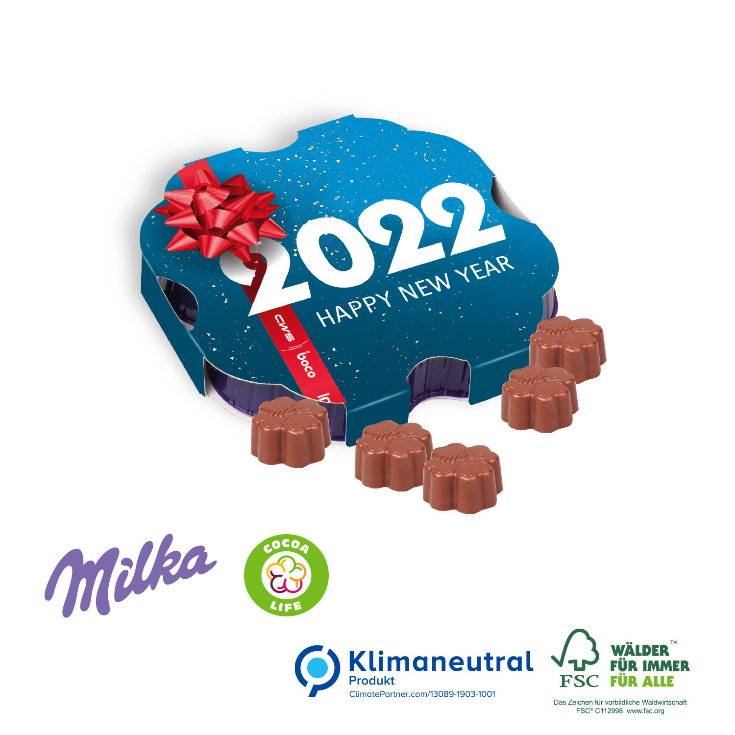 MILKA KLEINES DANKESCHÖN, Klimaneutral, FSC®