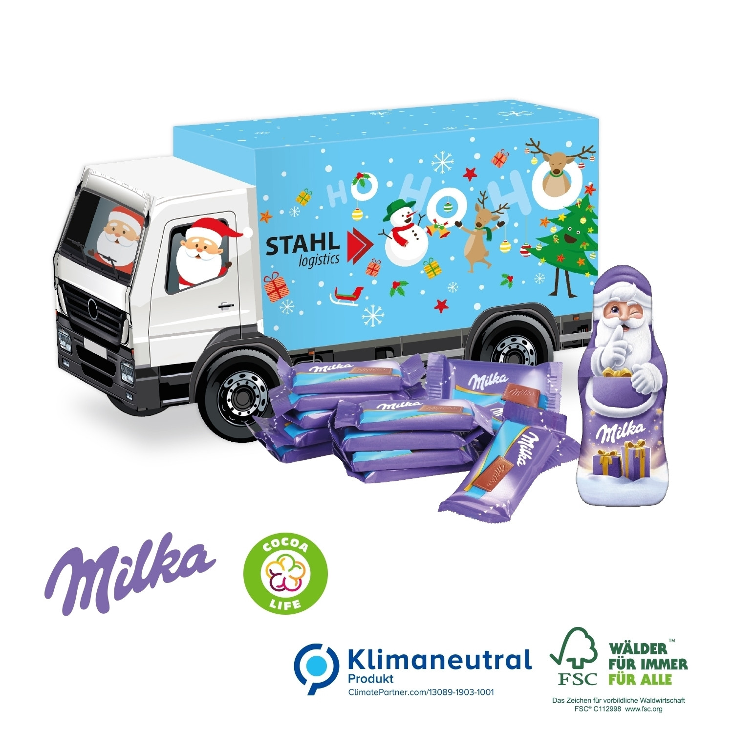 Präsent Weihnachts-Express, Klimaneutral, FSC®