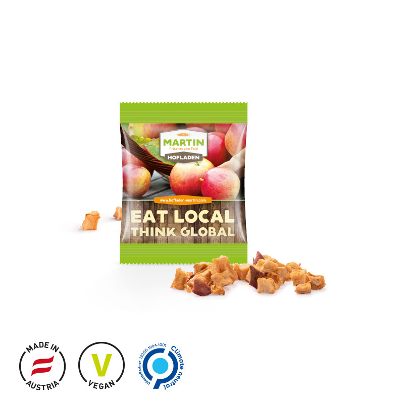 Apfel Cubes Minitüte