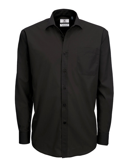 Men´s Poplin Shirt Smart Long Sleeve