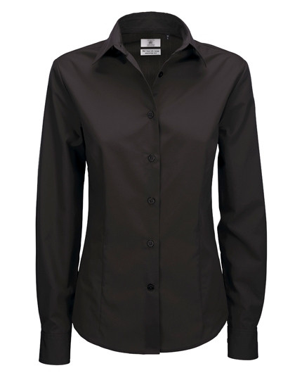 Women´s Poplin Shirt Smart Long Sleeve