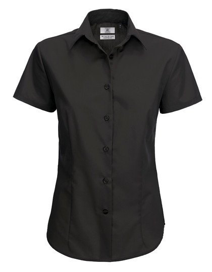 Women´s Poplin Shirt Smart Short Sleeve