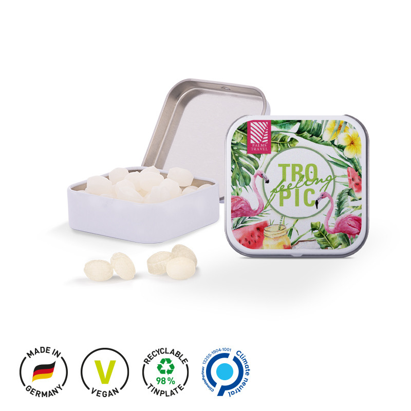 Dose Quadratisch, Japanische Minze