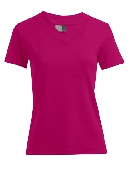 Women´s Rib V-Neck-T