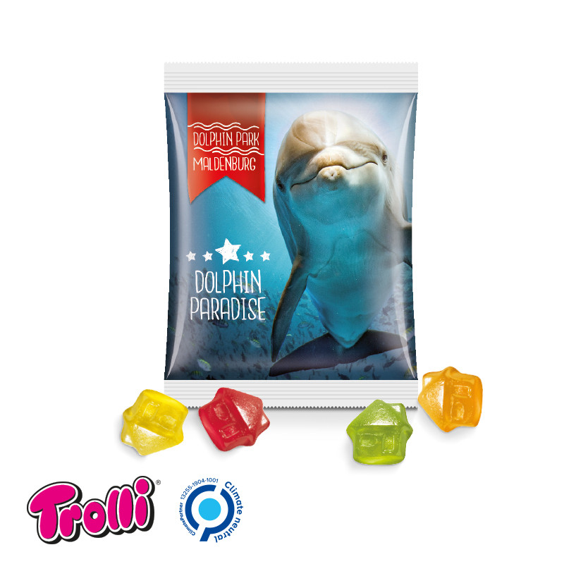 Trolli - Fruchtgummi Minitüte 15g, "Haus