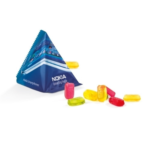 Fruchtgummi Tetraeder, Standardformen