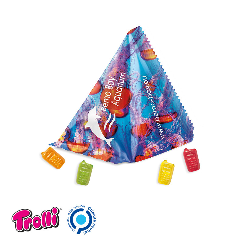Trolli - Fruchtgummi Tetraeder, "Handy