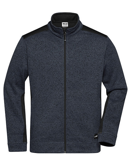 Men´s Knitted Workwear Fleece Jacket -STRONG-