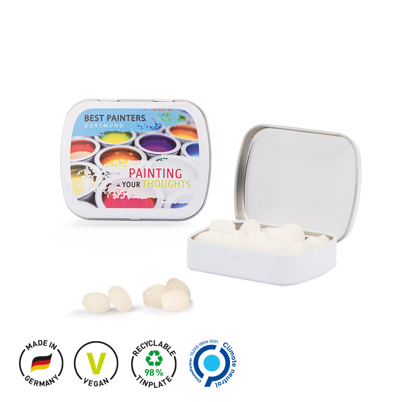 Klappdose Japanische Minze, Druck