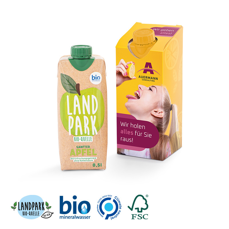 Landpark Mineralwasser, sanfter Apfel