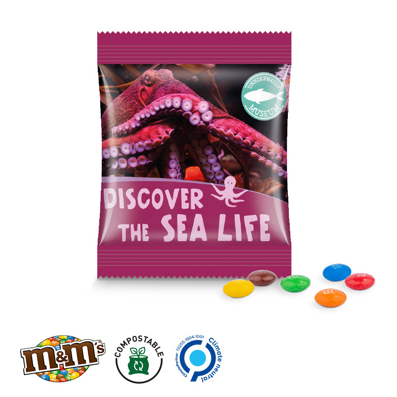 m&m's Chocolate Minitüte, kompostierbare Folie