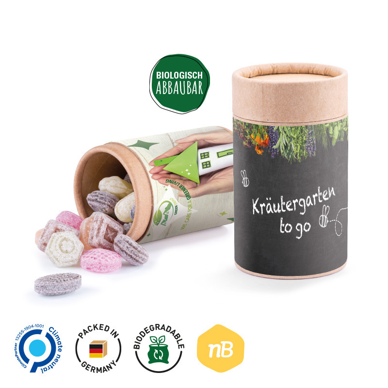 Papierdose Eco Midi Früchtedrops