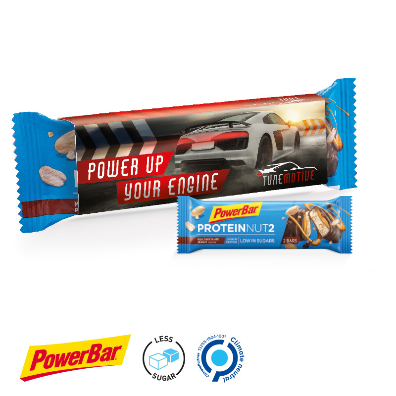 PowerBar Protein Nut2 Riegel, Milk Chcocolate Peanut Flavour