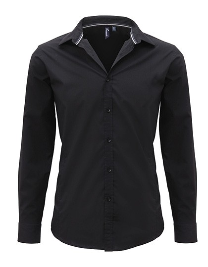 Men`s Long Sleeve Fitted Friday Bar Shirt