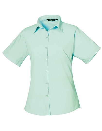 Women´s Poplin Short Sleeve Blouse