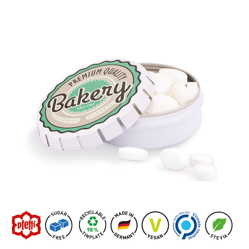 Pfeffi - Quick Box, Pfefferminzpastillen zuckerfrei
