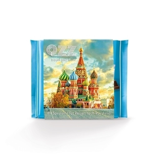 Ritter SPORT 100 g mit Papierbanderole