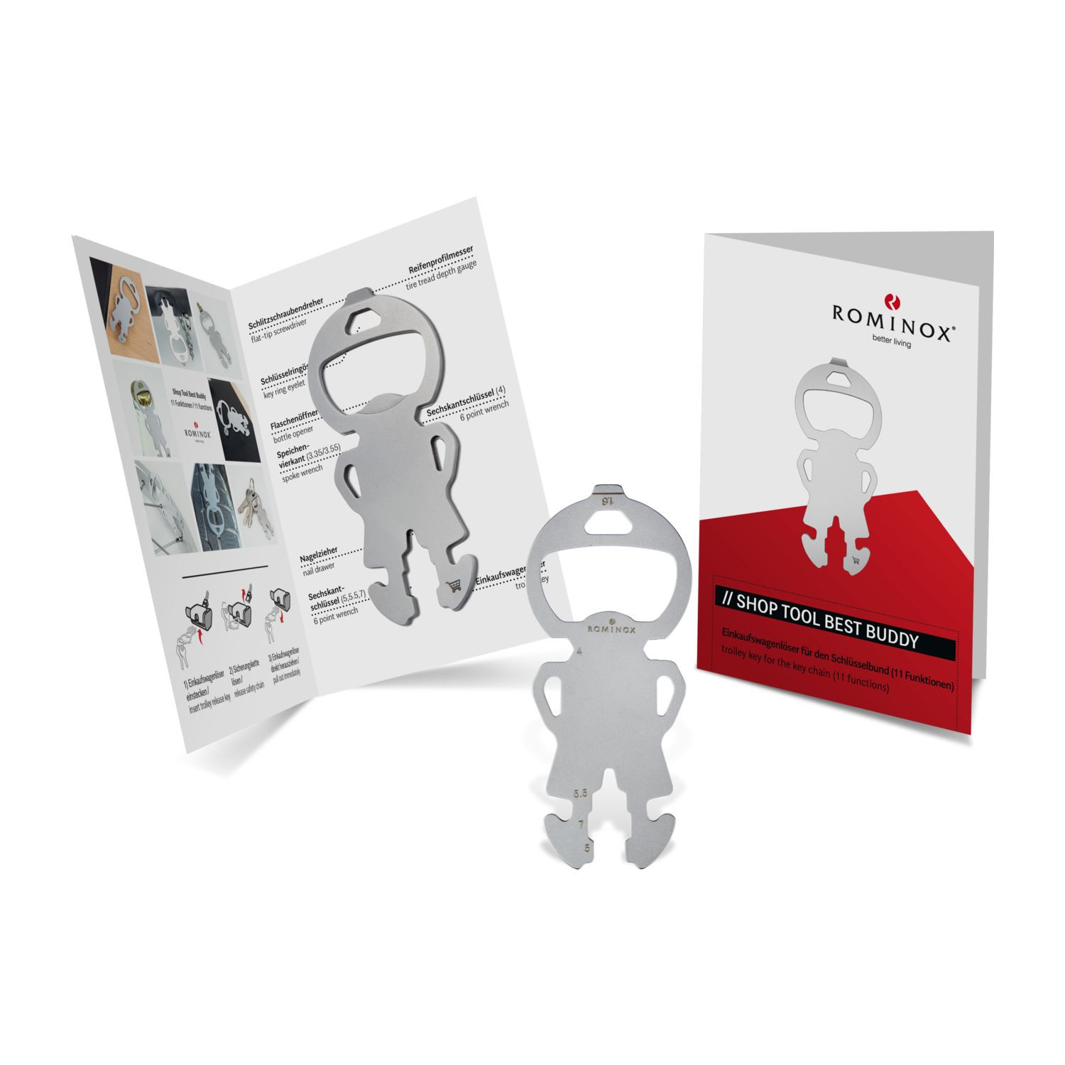 ROMINOX® Shop Tool // Best Buddy - 11 Funktionen