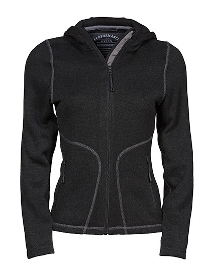 Ladies` Outdoor Hooded Fleece Jacket
