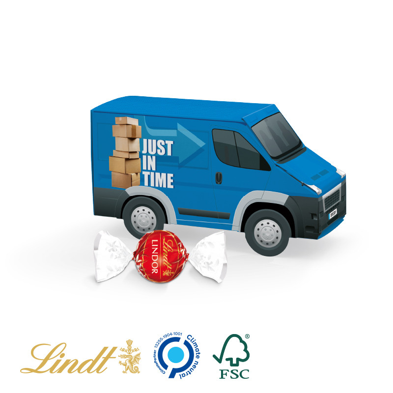 Lindt - Transporter Präsent Lindor Milch Kugel