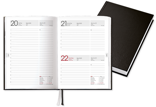 Buchkalender "Pensum" 2021
