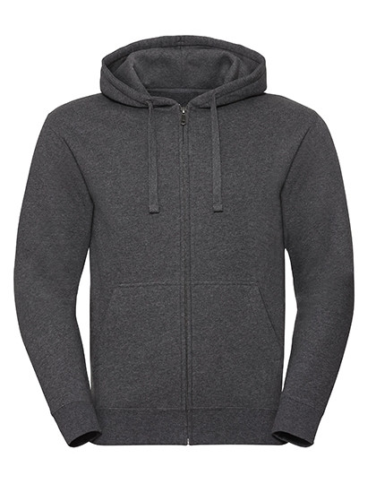Men´s Authentic Melange Zipped Hood Sweat