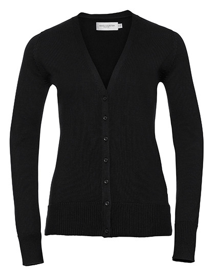 Ladies´ V-Neck Knitted Cardigan