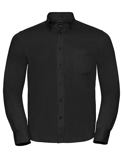 Men`s Long Sleeve Classic Twill Shirt