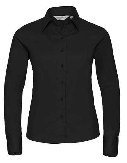 Ladies` Long Sleeve Classic Twill Shirt