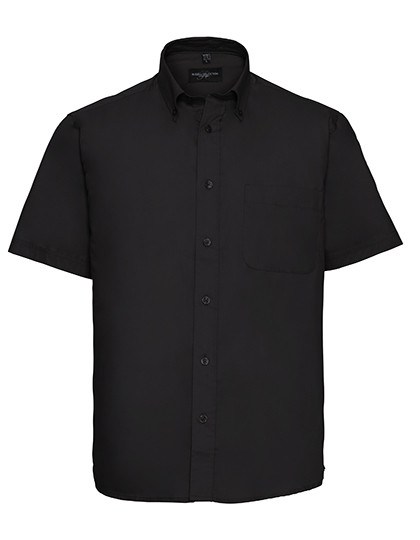 Men`s Short Sleeve Classic Twill Shirt