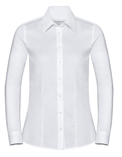 Ladies` Long Sleeve Tailored Coolmax® Shirt