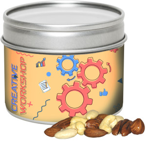 Bio NusskernMix, ca. 60g, Metalldose mit Sichtfenster