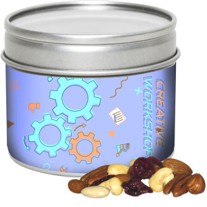 NusskernMix mit Cranberries, ca. 60g, Metalldose mit Sichtfenster