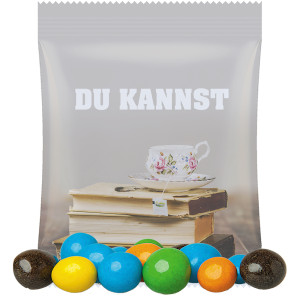 Bunte Schoko Erdnüsse, ca. 15g, Midi-Tüte