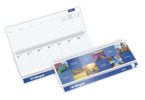 Tisch-Querkalender Master Cover-Star matt-individuell bestseller