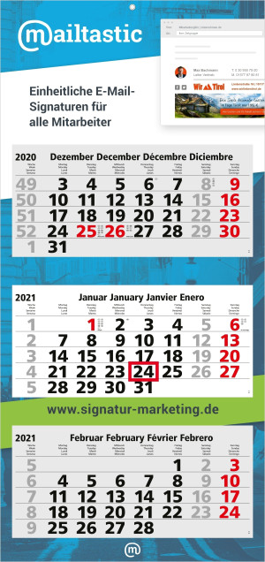 x.press Organisationskalender Maxi Light 3 x.press