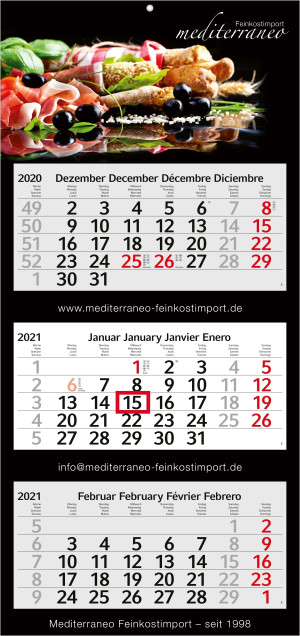 x.press Organisationskalender Profil 3 x.press