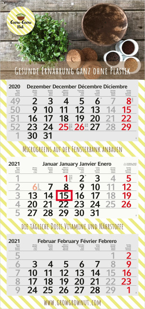 recycling Monatskalender Profil 3 recycling