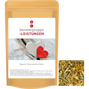 Bio Kräutertee Kräuterfantasie, ca. 12g, Standbeutel Mini