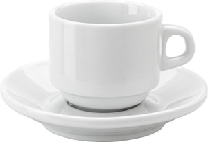 Espresso-Tasse 'Cannes' aus Porzellan