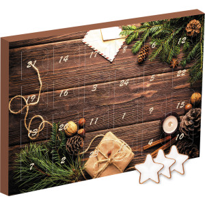 Zimtsterne, ca. 220g, Adventskalender Maxi