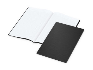 Business-Notizbücher - fest gebunden Tablet-Book Slim A4, Farbschnitt und Prägung