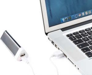 Powerbank 'Tryline' aus ABS-Kunststoff