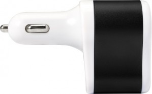 USB-KFZ-Ladestecker 'Smoky' aus Kunststoff
