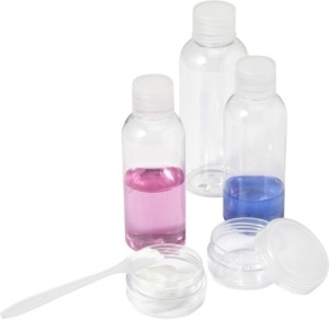 Kosmetik-Reiseset 'Travel' aus PET